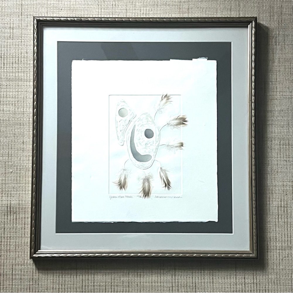 Marianne Wieland “Yukon River Mask” Signed & Numbered Framed Art Print